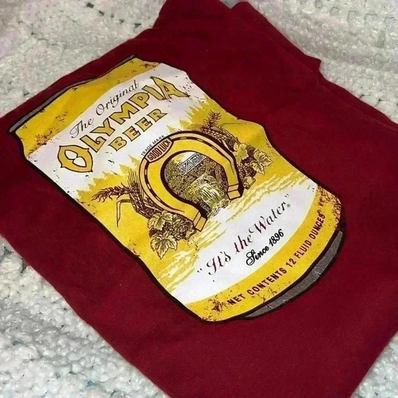 Olympia Beer vintage t shirt - Picture 2 of 3